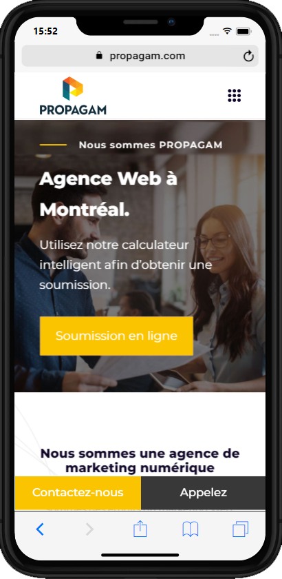 agence web seo propagam à Montréal