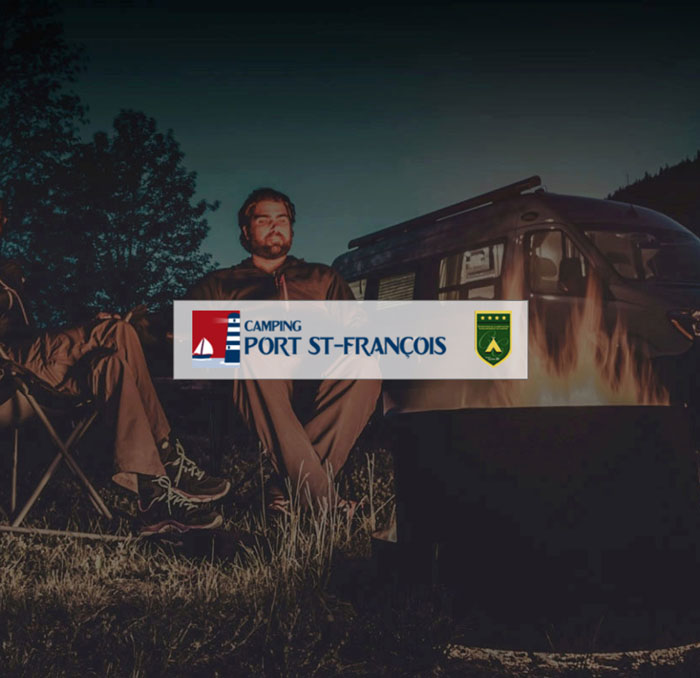 Le site Web du camping Port St-Francois a été développé par Propagam